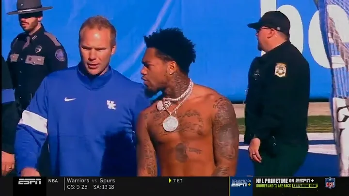 Kentucky QB Lynn Bowden Jr Pregame Scuffle At Belk...