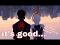 Across the spiderverse its a good movie