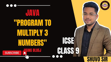 "11. Multiplying Three Numbers Made Easy! Java Tutorial in BlueJ"