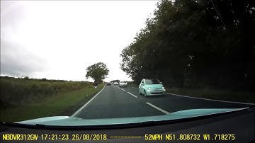 Tesla Autopilot, Winding UK Roads .. No Road Markings!