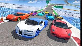 Impossible Car Stunts Driving - Sport Car Racing GT #16 #racinggame @MergeBattlegames screenshot 4