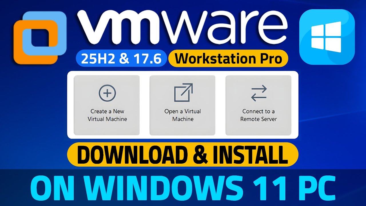 How to Download and Install VMware Workstation Pro on Windows 11 PC in ...