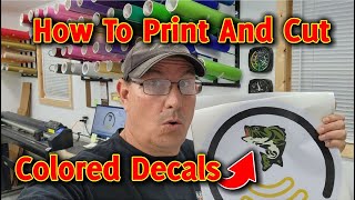 How to Print and Cut Colored Decals