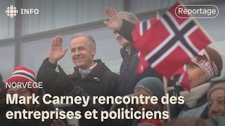 Mark Carney vante le pétrole canadien lors de son voyage en Norvège