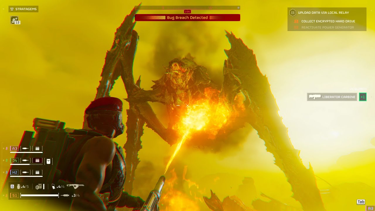 Battle with Terminids - Super Helldive Difficulty - 4K Quality ...