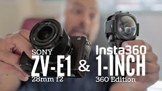 Ideal Creator Combo: Sony ZV-E1 + Insta360 1-inch 360 edition