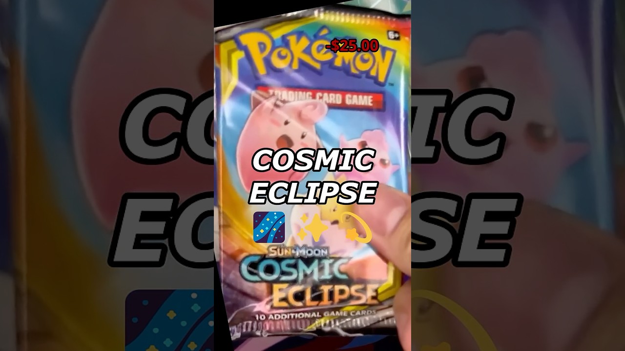 $100 Cosmic Eclipse Pack Opening! Insane Tag Team Pull! 🔥💰