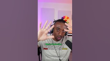 7 Music Production Tips I wish I Knew When I First Started Making Beats