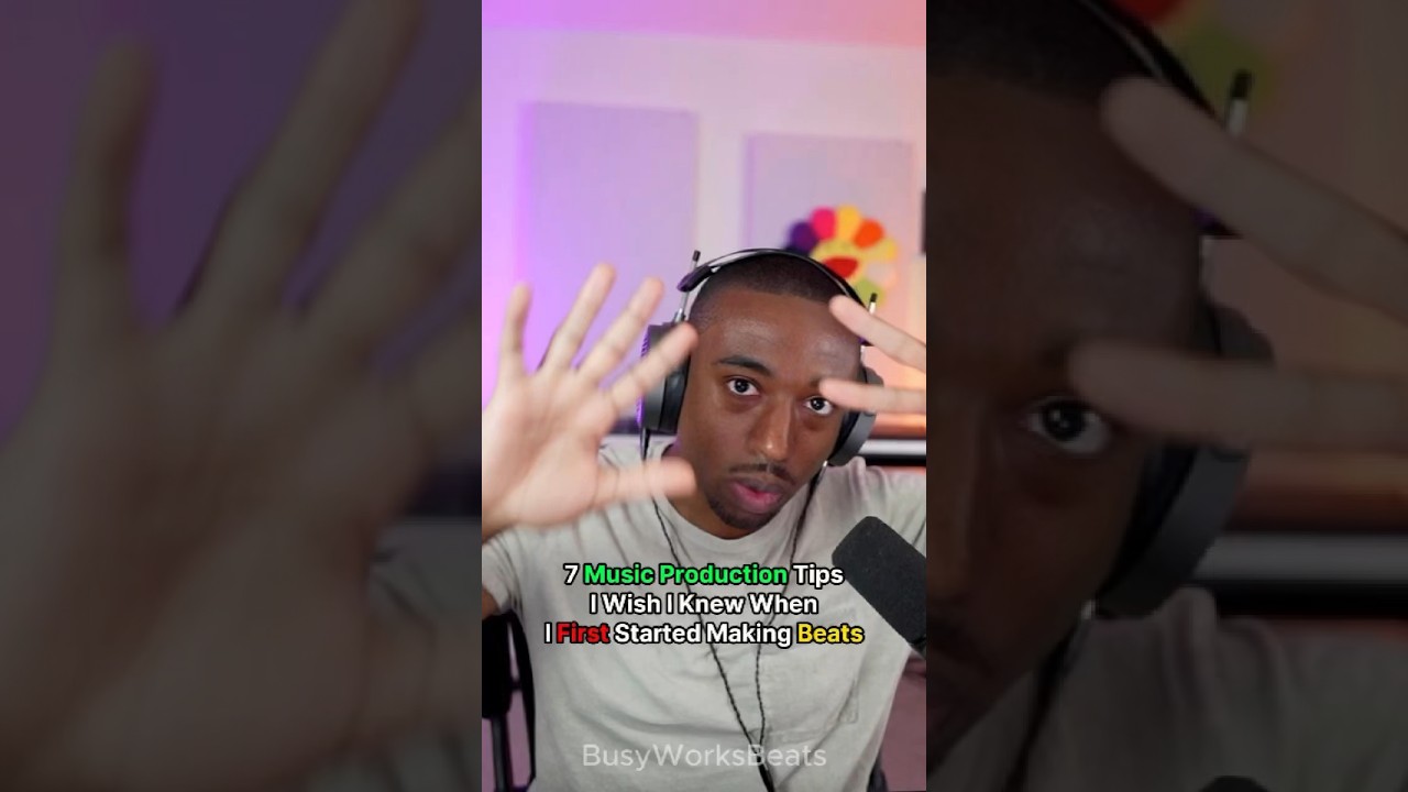 7 Music Production Tips I wish I Knew When I First Started Making Beats bekijken op YouTube 7 Music Production Tips I wish I Knew When I First Started Making Beats bekijken op YouTube