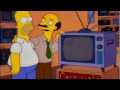 Homer buys a tv