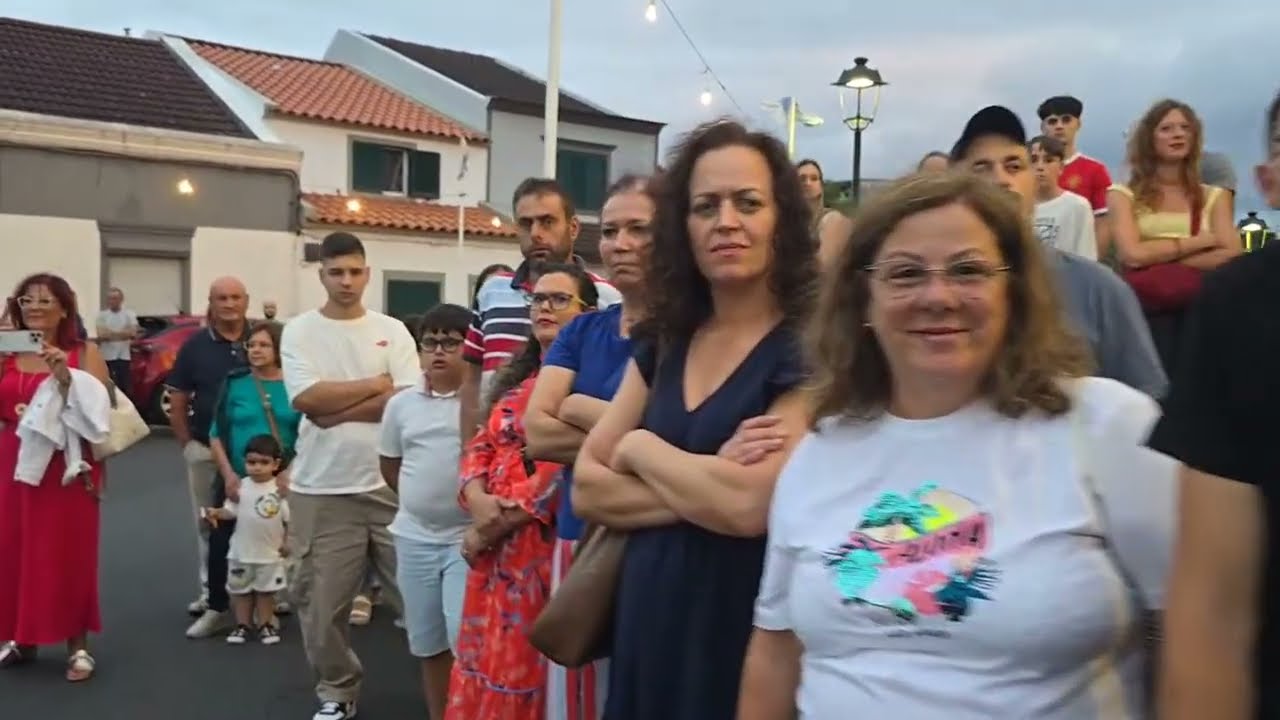 LIve Festas de Na Sra de Lurdes  Inauguração da iluminação  Charangas Vila de Capelas  23,07.2025