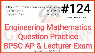 #124 Daily Question Practice of Engineering Mathematics for BPSC (Assistant Professor & Lecturer)