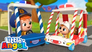 Wheels On The Ambulance | Best Cars & Truck Videos For Kids