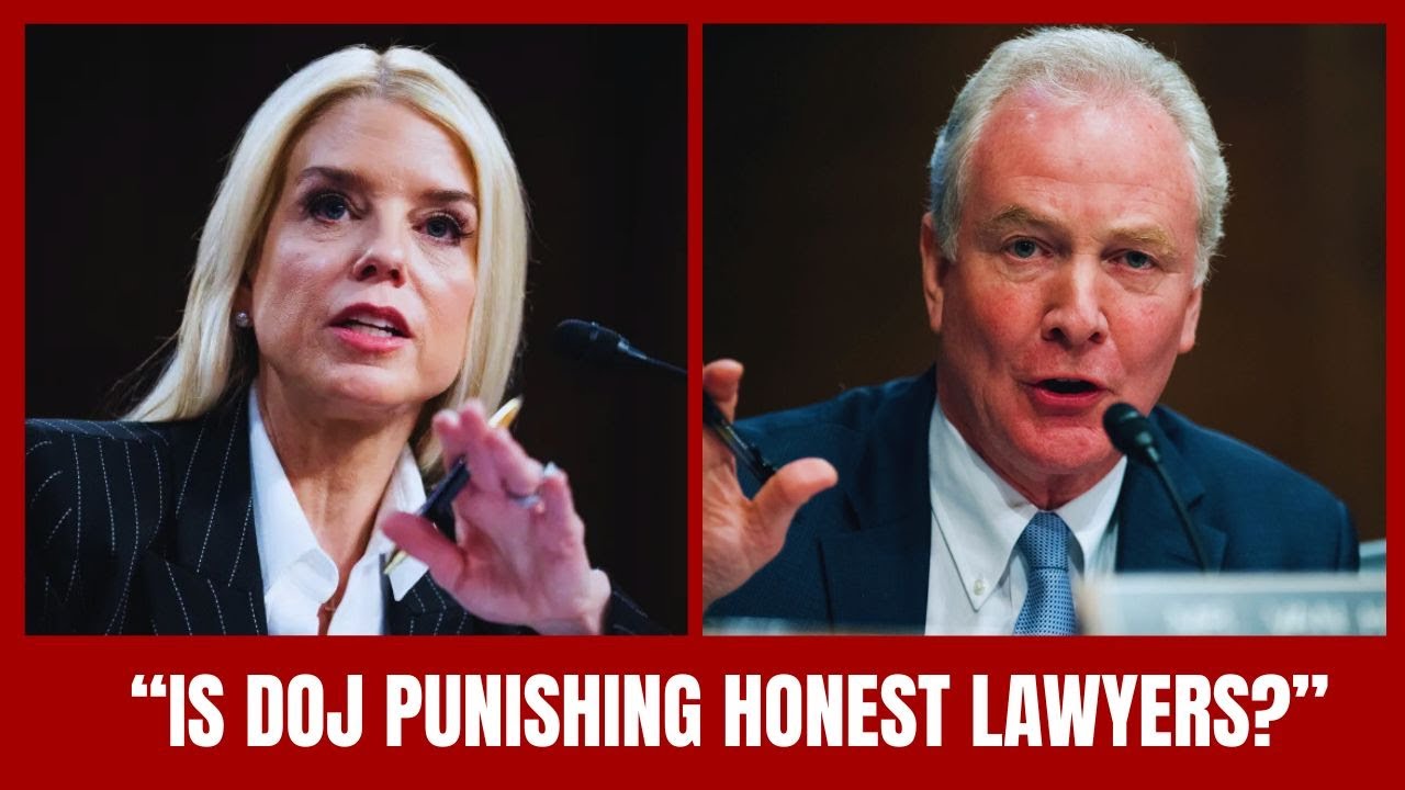 RULE OF LAW UNDER PRESSURE, VAN HOLLEN QUESTIONS BONDI ON DOJ ETHICS