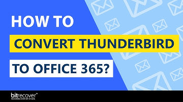How to Convert Thunderbird to Office 365 Account - Quick Solution