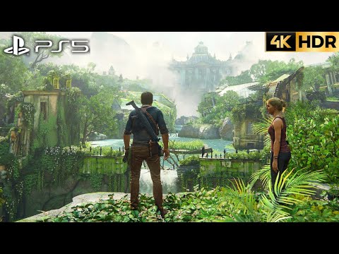 Uncharted 4: A Thief's End (PS5) 4K HDR Gameplay Chapter 18: New Devon