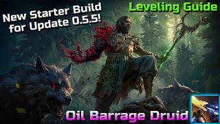 The Best Starter Build I've Made - Oil Barrage Ice Nova Druid Shaman Leveling Guide - PoE2 0.5.5