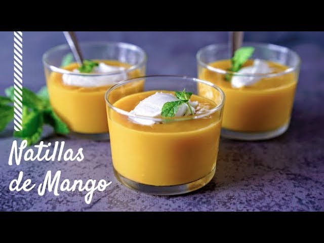 NATILLAS DE MANGO LIGERAS Y REFRESCANTES | AUXY - YouTube