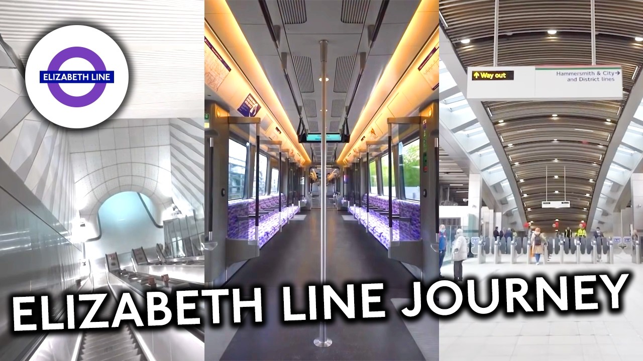 Elizabeth Line Bus Elizabeth line Core | Transport for London - YouTube