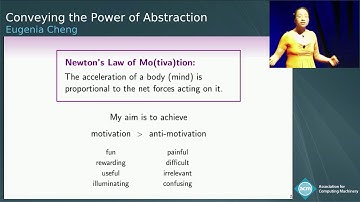 ICFP 2018 Keynote Address: Conveying the Power of Abstraction