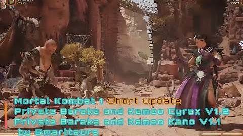 MK1 All Private Baraka Update Kano/Cyrax Combo | MK1 Script Cronus Zen/MAX