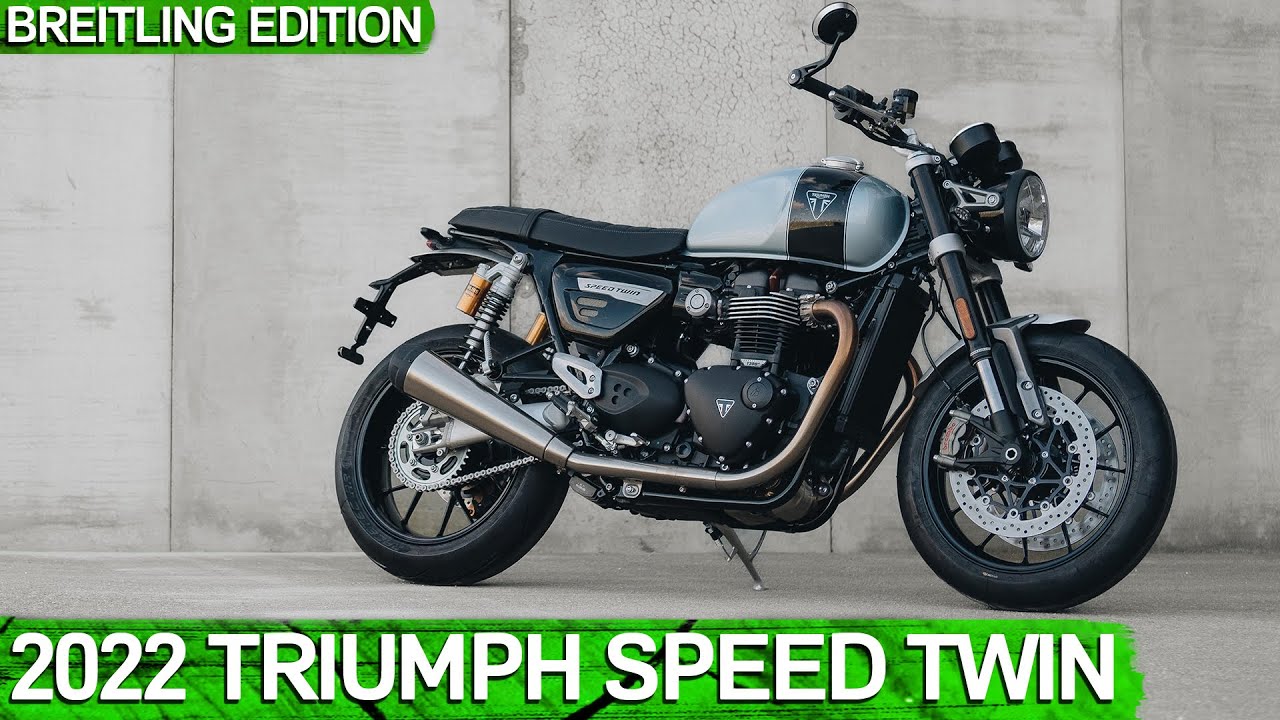 New 2022 Triumph Speed Twin BREITLING LIMITED EDITION