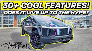 30+ COOL and INTERESTING FEATURES of the TESLA CYBERTRUCK! Is it OVER or UNDERRATED?