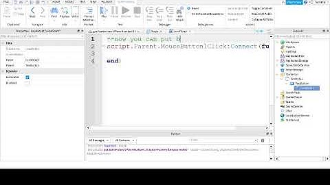 roblox tutorial MouseButton1Click