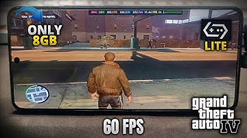 GTA 4 Lite (8gb) on GameHub Lite V3 | Smooth 60FPS (Android 2025)🔥