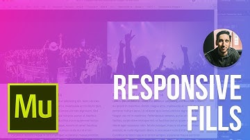 Adobe Muse 2016 Tutorial | Responsive Images vs Fills