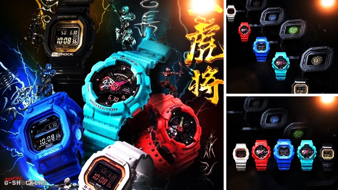 ⑨CASIO G-SHOCK ５点まとめ Casio G-Shock Savage Five Collection | GX56 | GWB5600 | GA110