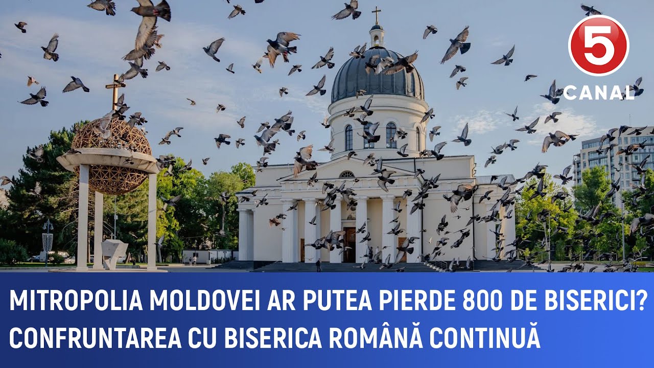 Mitropolia Moldovei ar putea pierde 800 de biserici? Confruntarea cu biserica Română continuă