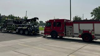 Detroit firefighters report another issue with fire truck during medical run