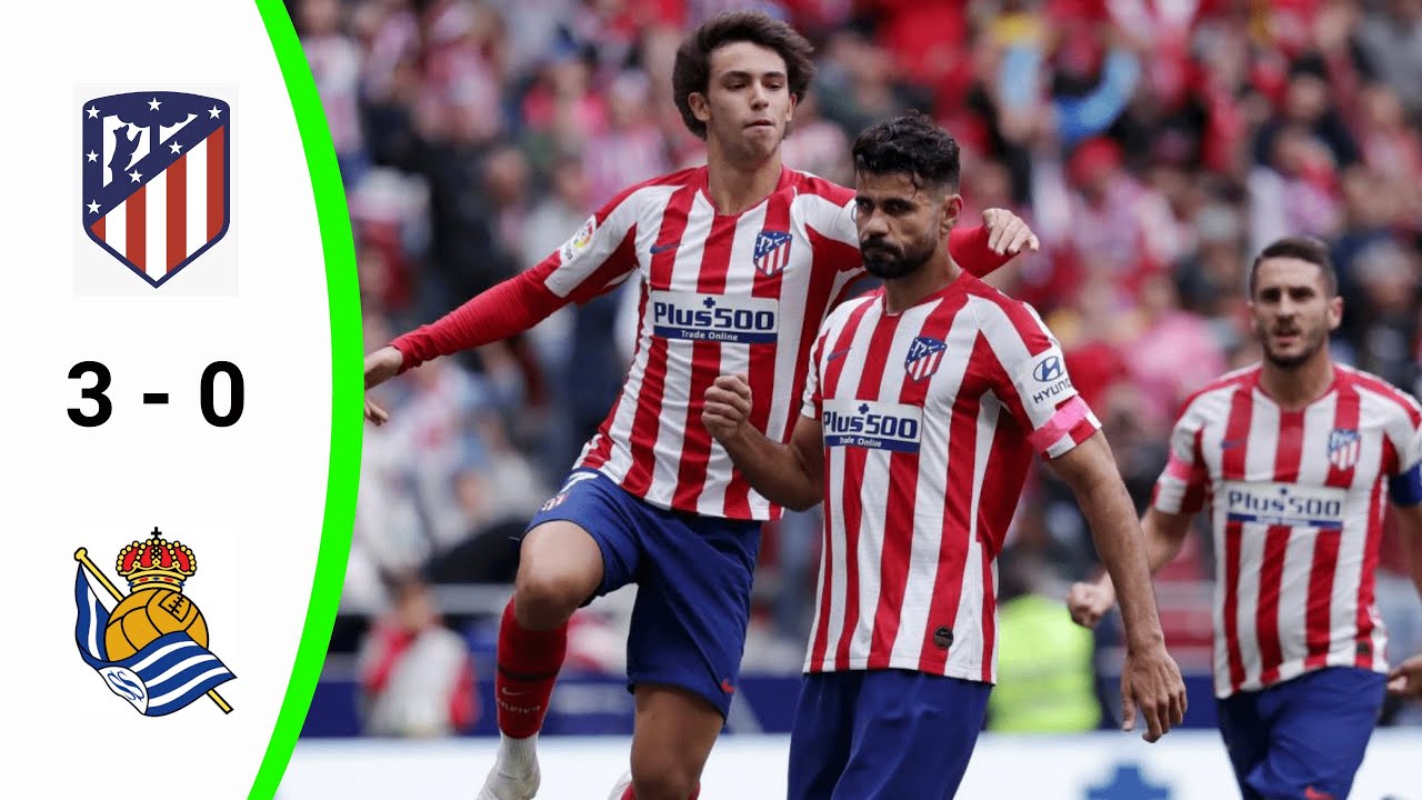 Atletico Madrid vs Real Sociedad 3 0 All goals and Highlights HD 1080p