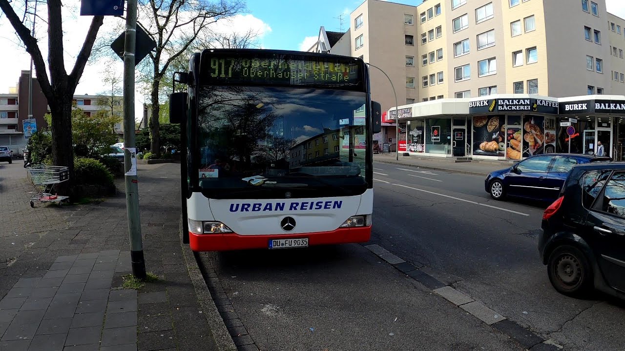 DVG Duisburg Linie 916 von Sympherstraße nach Hochheide Markt