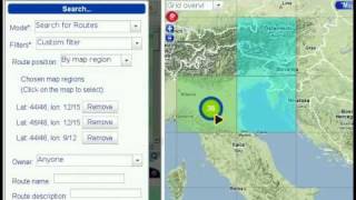 Tracemyworld tutorial 5 - Searching routes