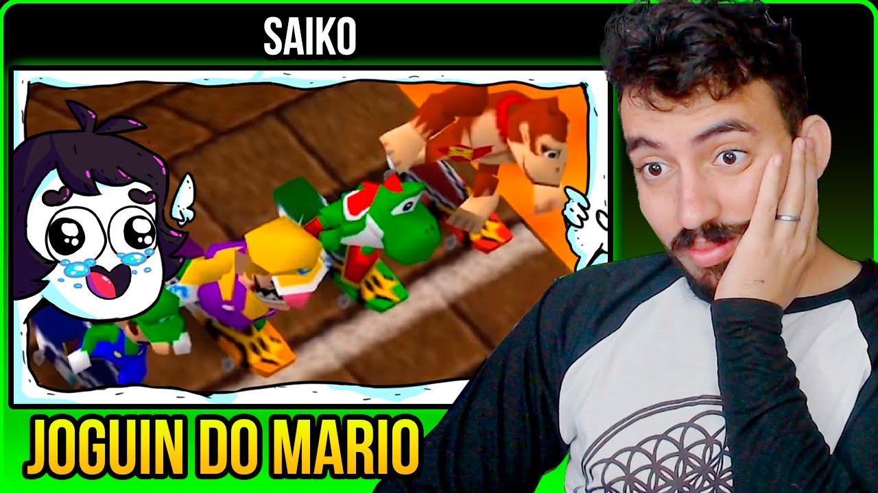 CHORANDO DE RIR NA PRIMEIRA FESTA DO MARIO  - SAIKO, RAPOSITO, UMILD E SCOTTONAUTA | Leozin React