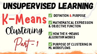K-Means Clustering Ml Concept For Beginners Unsupervised Learning Explained