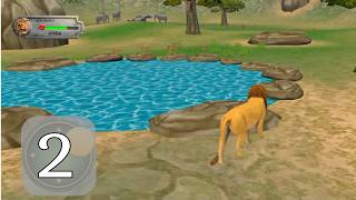 Wild Lion Survival Sim Gameplay Part 2 | Jungle Survival Adventure screenshot 2