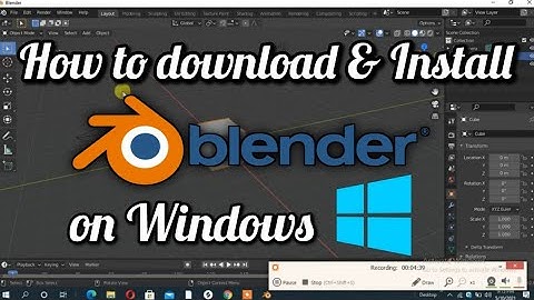 [Tutorial] How to Download & Install blender 2.92.0 on Windows 10 | R4Reviews
