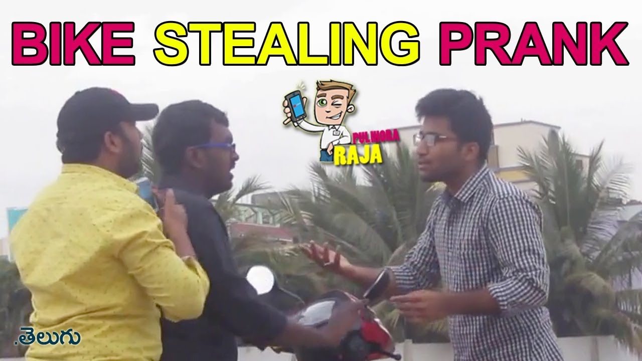 Bike Theft Prank Ultimate Funny Ending Telugu Prank Videos