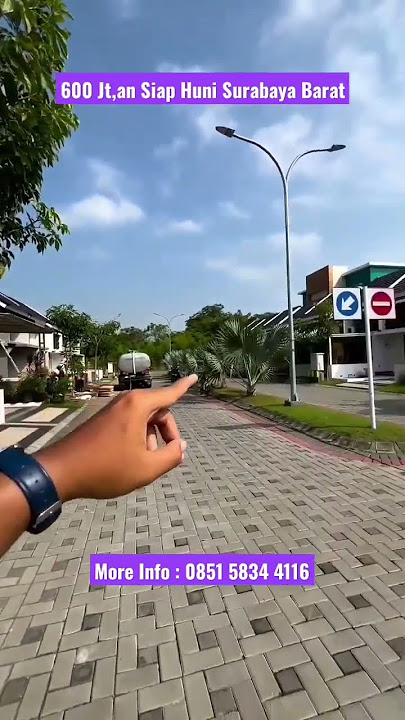 RUMAH MURAH SURABAYA BARAT⁉️NEW TIPE PURI SAFIRA REGENCY‼️