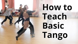 Workshop - How to do Basic Tango for Beginners | Ballroom Dance