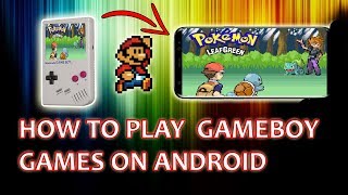HOW TO PLAY GAMEBOY GAMES ON YOUR ANDROID SMARTPHONE | MY BOY! FREE APP | GAMEBOY EMULATOR | 2018 screenshot 1