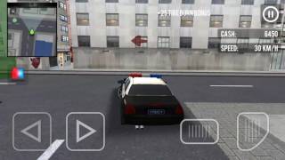 Police Car Driver City Gameplay (Android) screenshot 1
