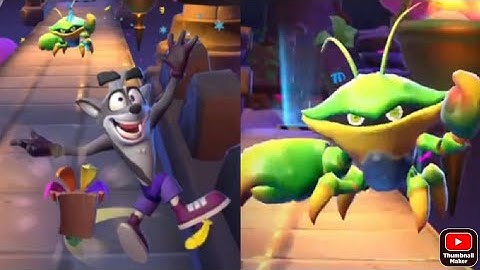 CRASH BANDICOOT: ON THE RUN - NITRO CRAB LVL 6