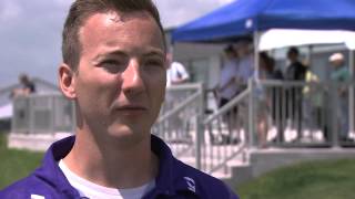 Adam fulfills challenged teen's racing dream