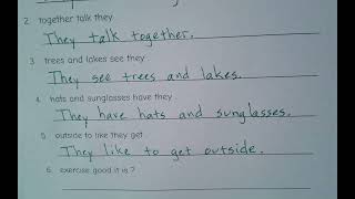 Get Outside Scrambled Sentences
