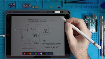 Lesson 7: part 5/5 - Comparators and adders, sigma - delta ADC.