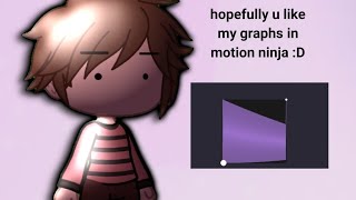 Graphs I use in Motion Ninja (not alight motion idiot) || Gacha club screenshot 3